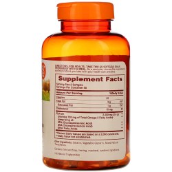 Состав Sundown Naturals Odor-Less Fish Oil 1200 mg 360 mg 100 pcs